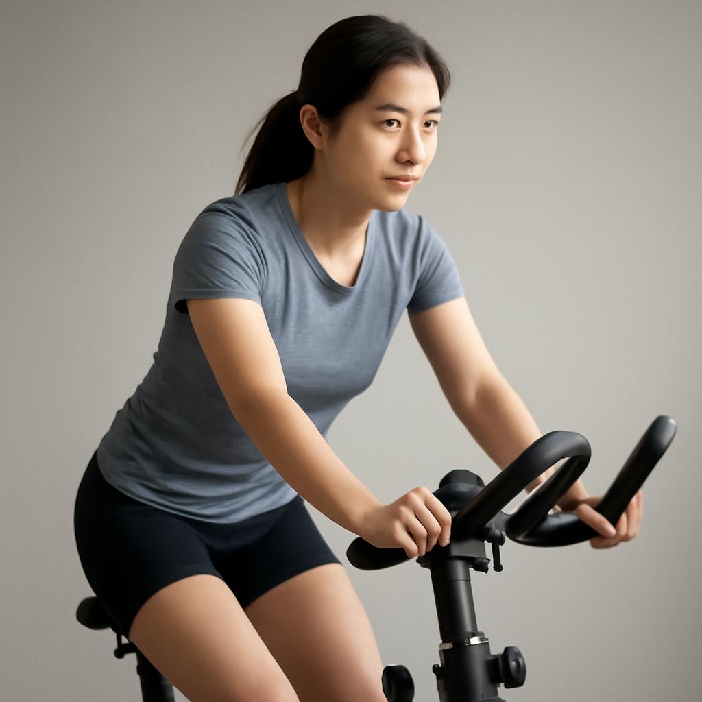 실내사이클운동 대표 이미지